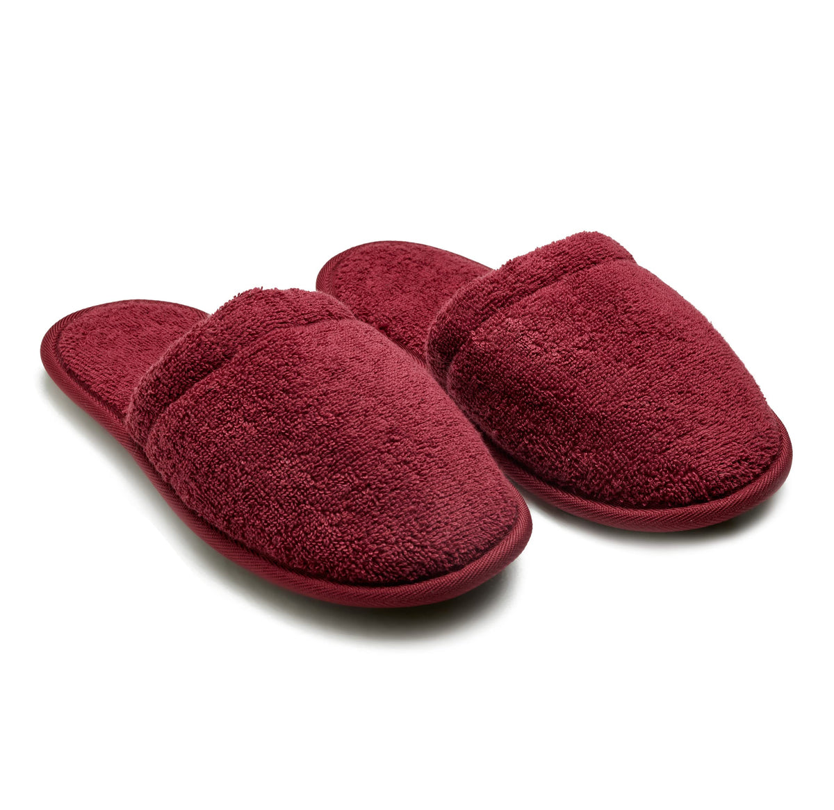 Arus Men's Cotton Slippers Turkish Terry Cloth for Spa and Bath