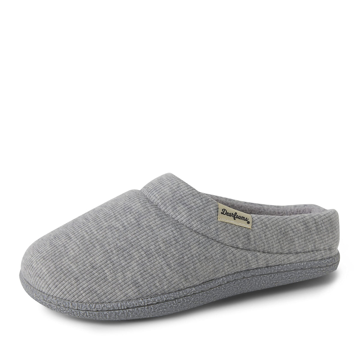 Leslie Terry Clog House Shoes with Memory Foam, Indoor Slippers with Wide Widths