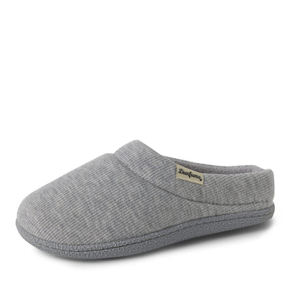 Leslie Terry Clog House Shoes with Memory Foam, Indoor Slippers with Wide Widths