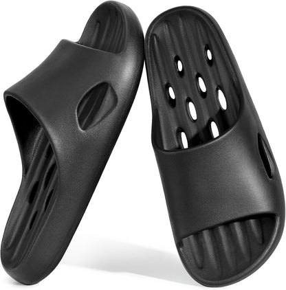 Aoowoll Shower Shoes for Men and Women Non-Slip Sandals Bathroom Slippers