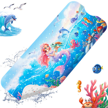 XIYUNTE Bath Mat for Tub Non Slip Bathtub Mat Non Slip 40x16 Baby Bath Mat
