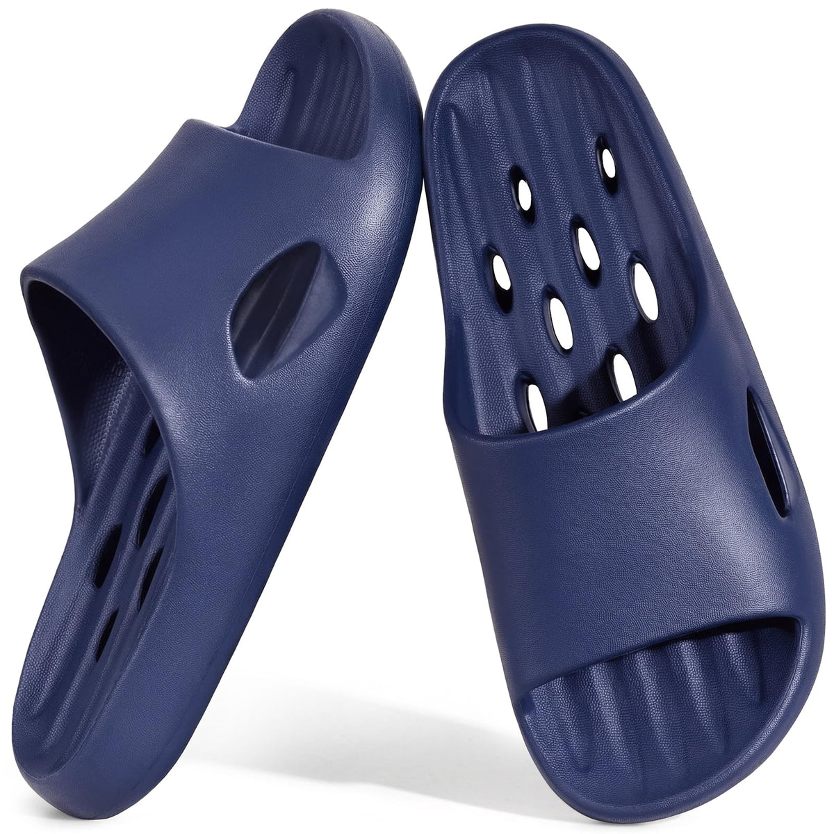 Aoowoll Shower Shoes for Men and Women Non-Slip Sandals Bathroom Slippers
