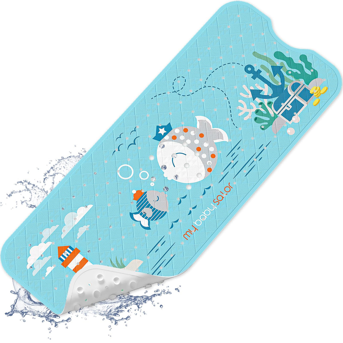XIYUNTE Bath Mat for Tub Non Slip Bathtub Mat Non Slip 40x16 Baby Bath Mat