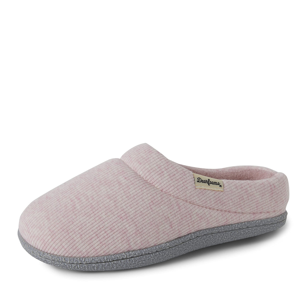 Leslie Terry Clog House Shoes with Memory Foam, Indoor Slippers with Wide Widths
