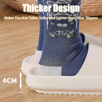 rosyclo Cloud Slippers for Women and Men Cushioned Thick Sole Slide Sandals