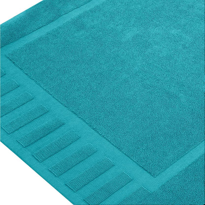 White Classic Luxury Aqua Bath Mats 22x34, 2 Pack, [Not a Bathroom Rug]
