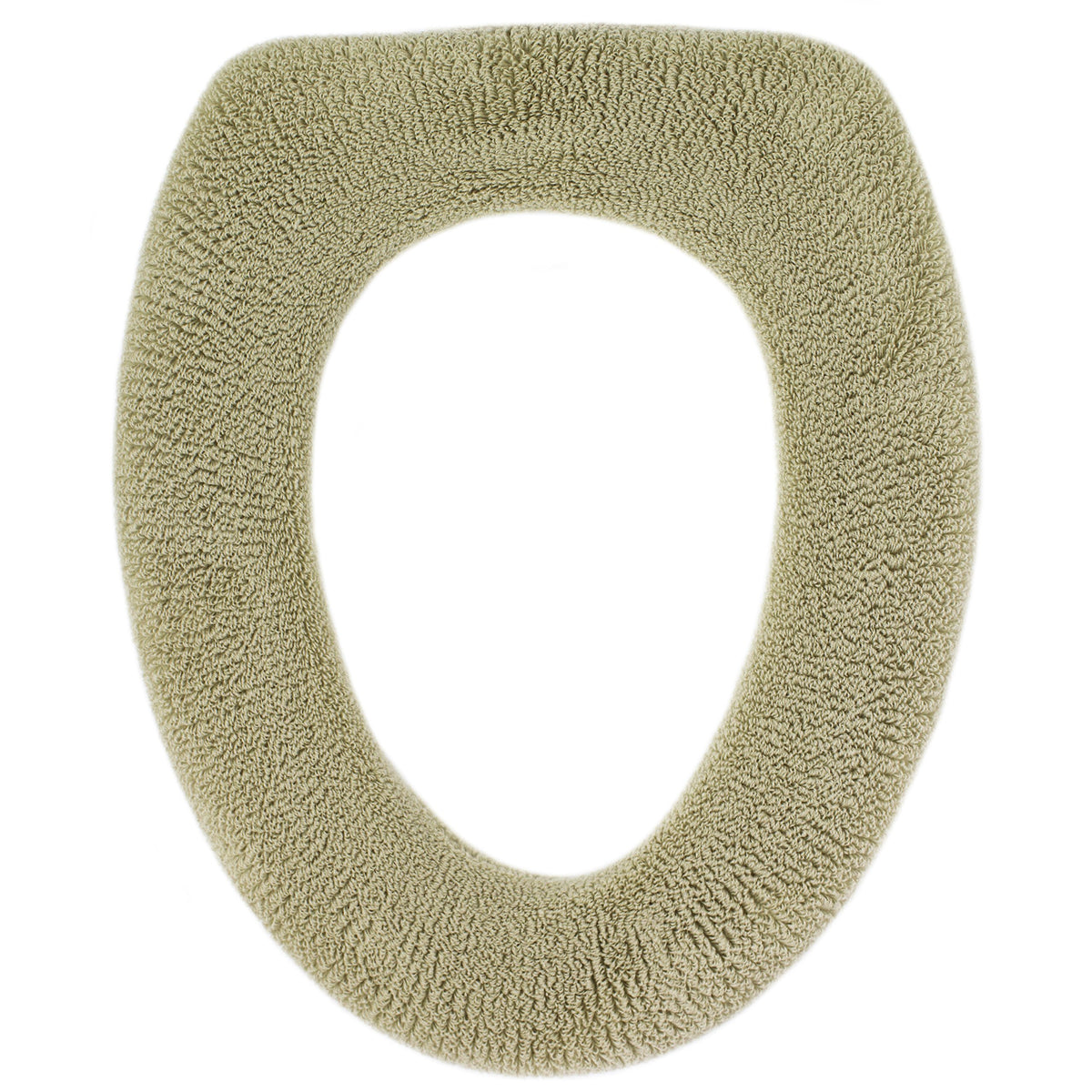 Soft Toilet Seat Cover - Plush & Thick Fabric Toilet Seat Warmer for Round & Elongated 14x18" Toilet Seats - Reusable, Machine-Washable, Easy-Install - Gift-Ready Packaging - Pastel Pink