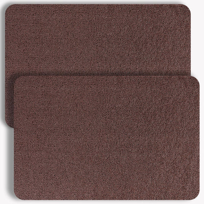 Hargiis Non Slip Bathtub Mat, Anti Slip Shower Mat, Fast Drying Bath Tub Mats, Foot Scrubber Mat, Anti Slip Mat for Tub, Floor, Bathroom, Home, Kitchen, Hotel (Beige 24"x16")