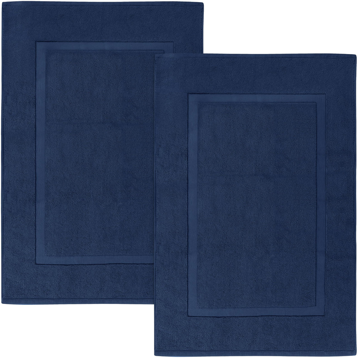 Utopia Towels Cotton Bath Mat, 21x34 in, 2 Pack, White